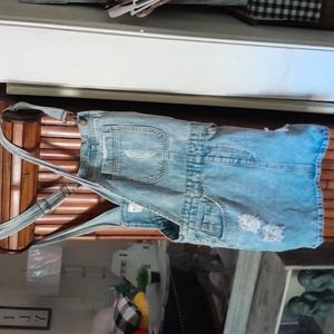 Jean Overall Dress